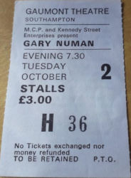 Southampton Gaumont Theatre Ticket